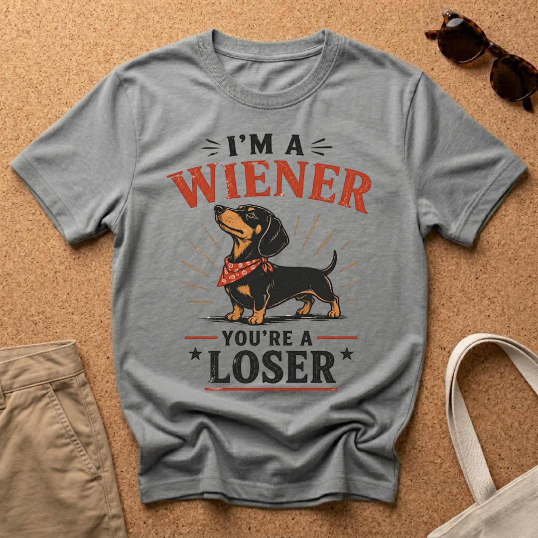 I'm a Wiener, You're a Loser! T-Shirt