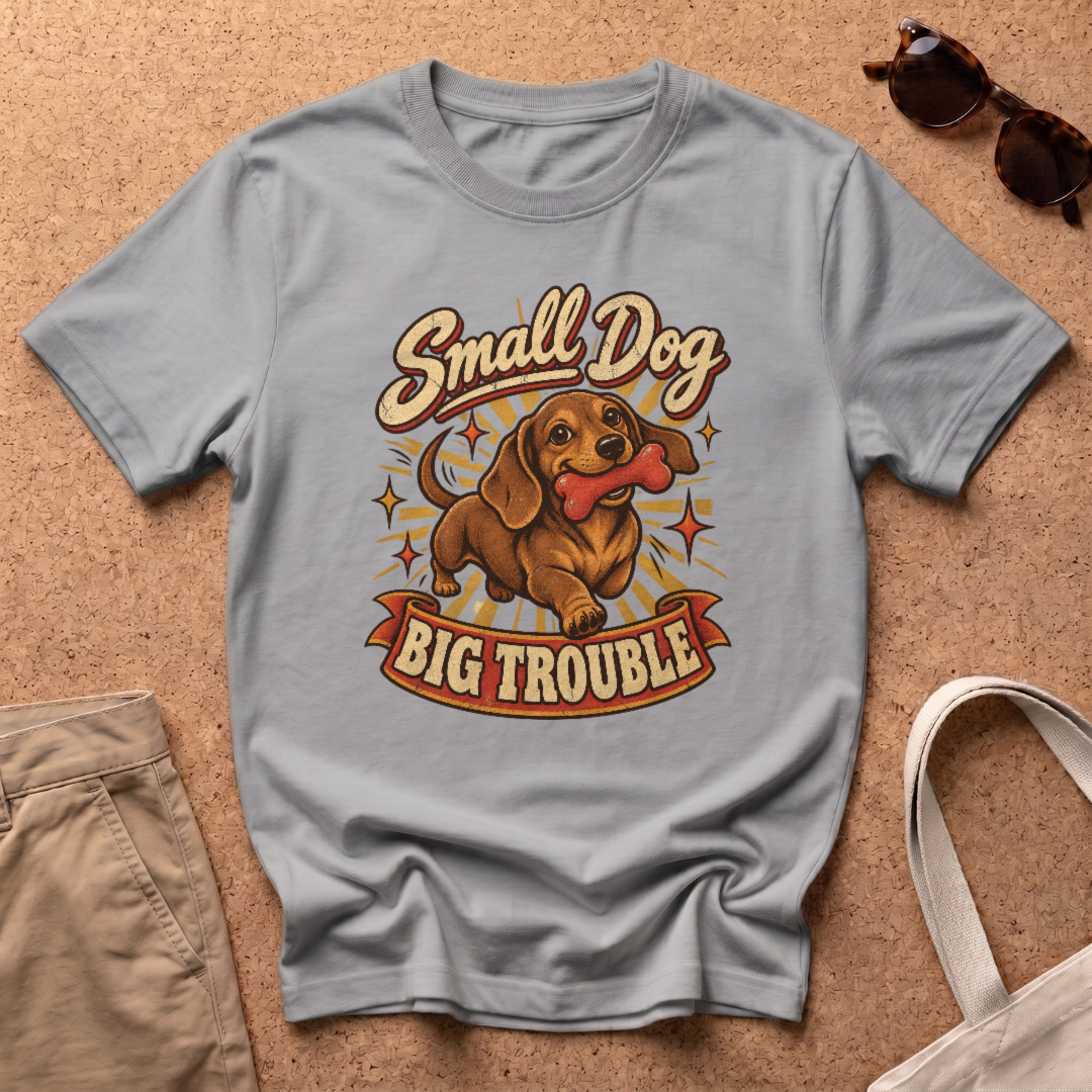 Big Trouble T-Shirt - Sport Grey