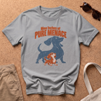 Pure Menace T-Shirt - Sport Grey