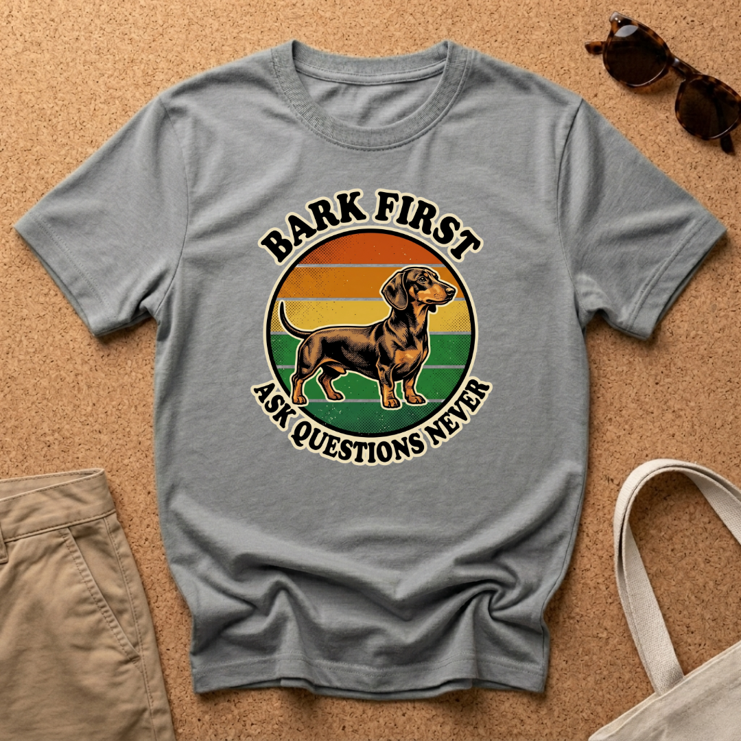 Bark First Retro T-Shirt