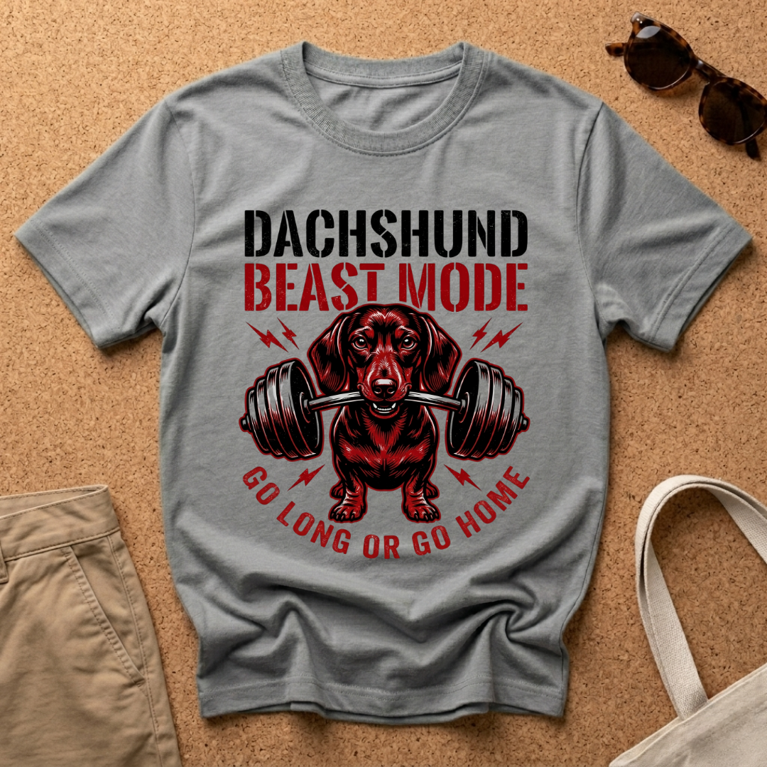 Dachshund Beast Mode T-Shirt
