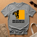 Orange Block Bark T-Shirt