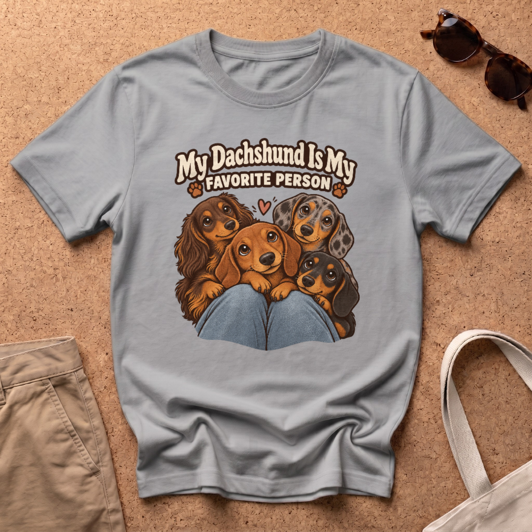 Favorite Person T-Shirt - Sport Grey