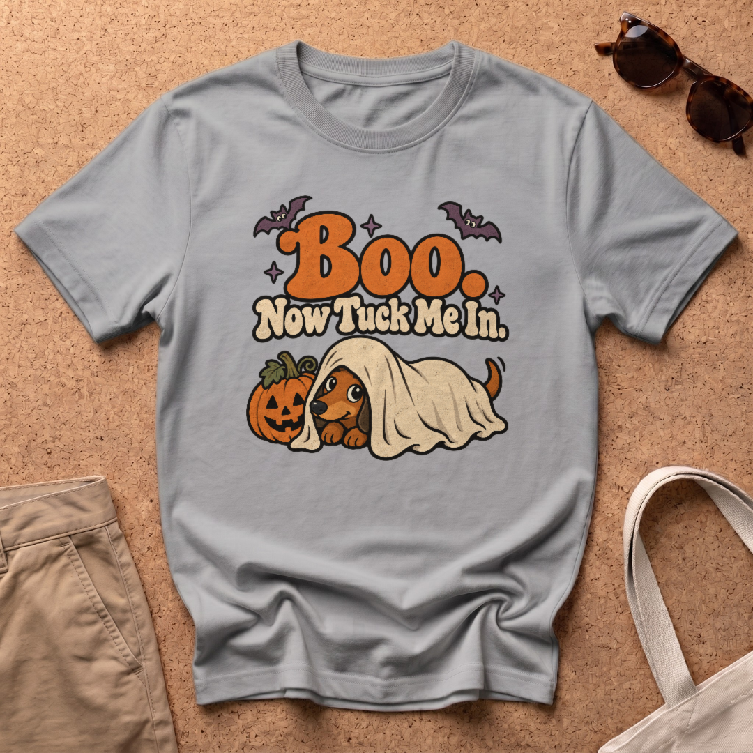 Boo Tuck Me T-Shirt - Sport Grey