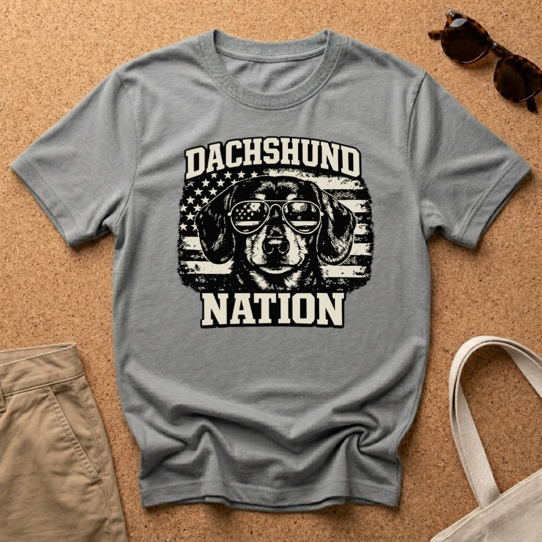 Dachshund Nation America T-Shirt