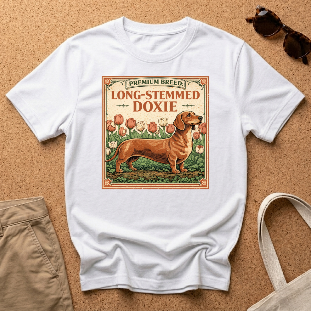 Long Stemmed Doxie T-Shirt