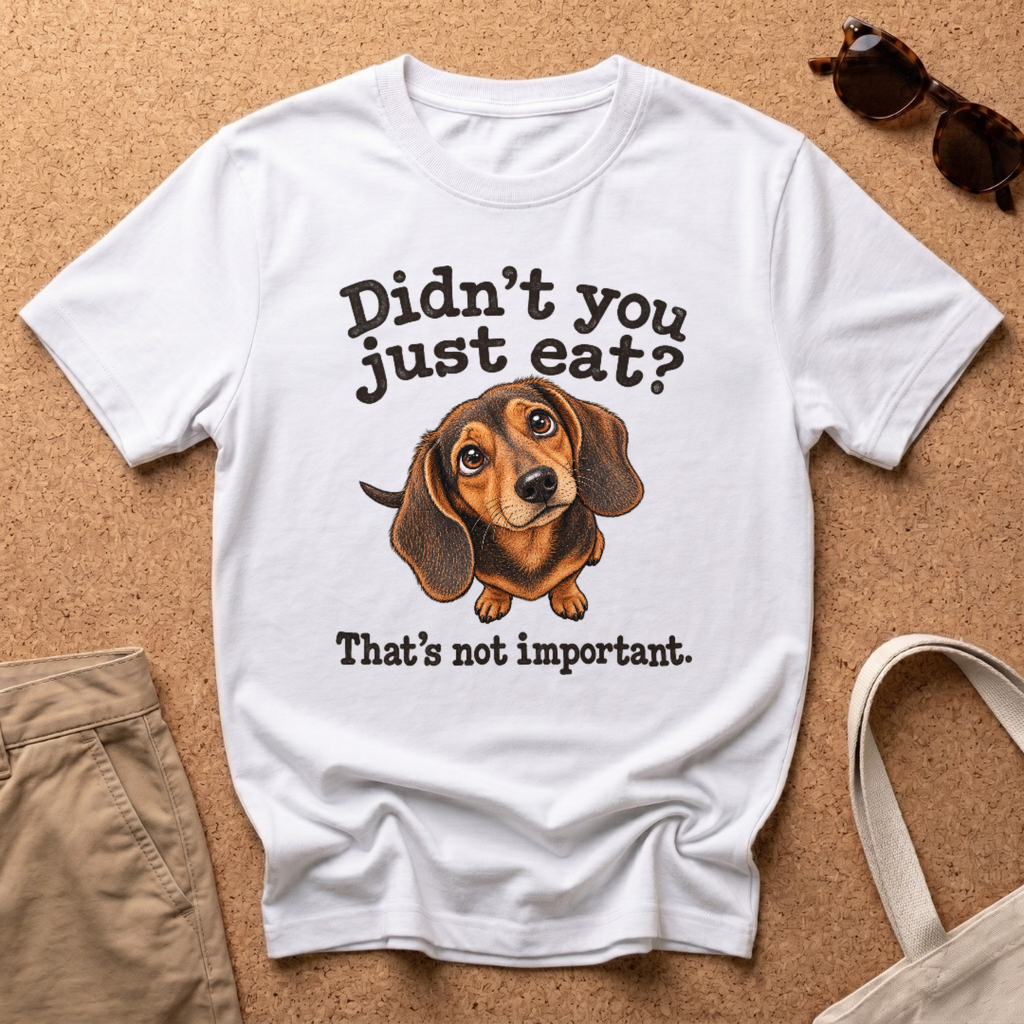 Not Important T-Shirt - White