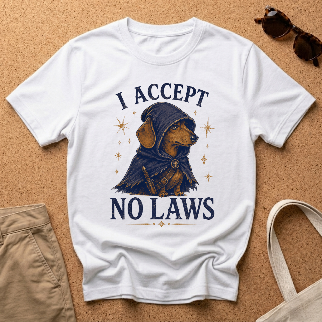 I Accept No Laws T-Shirt