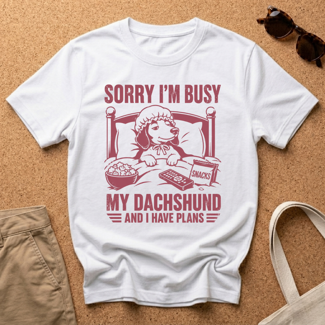 Sorry Busy T-Shirt