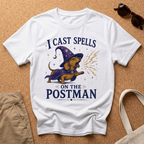 I Cast Spells on the Postman T-Shirt