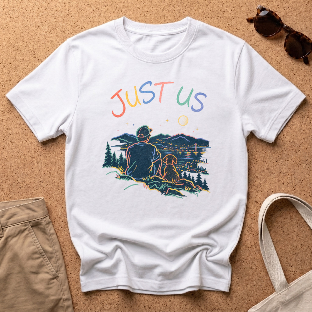 Just Us T-Shirt - White
