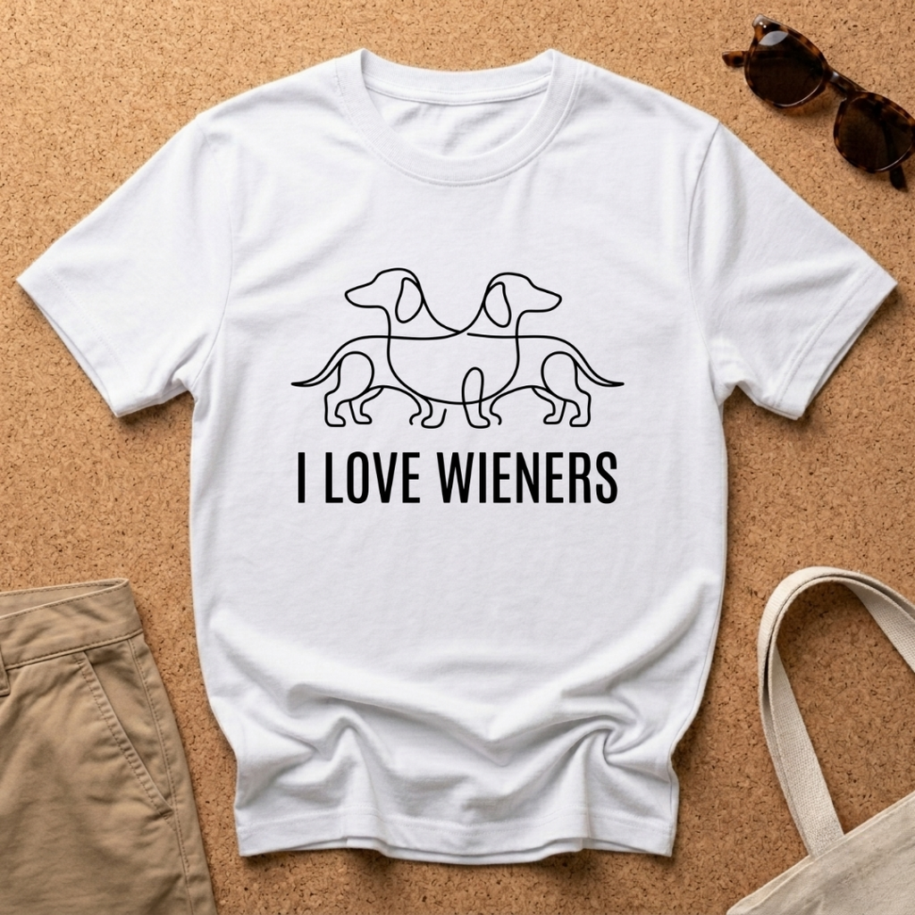 I Love Wieners T-Shirt