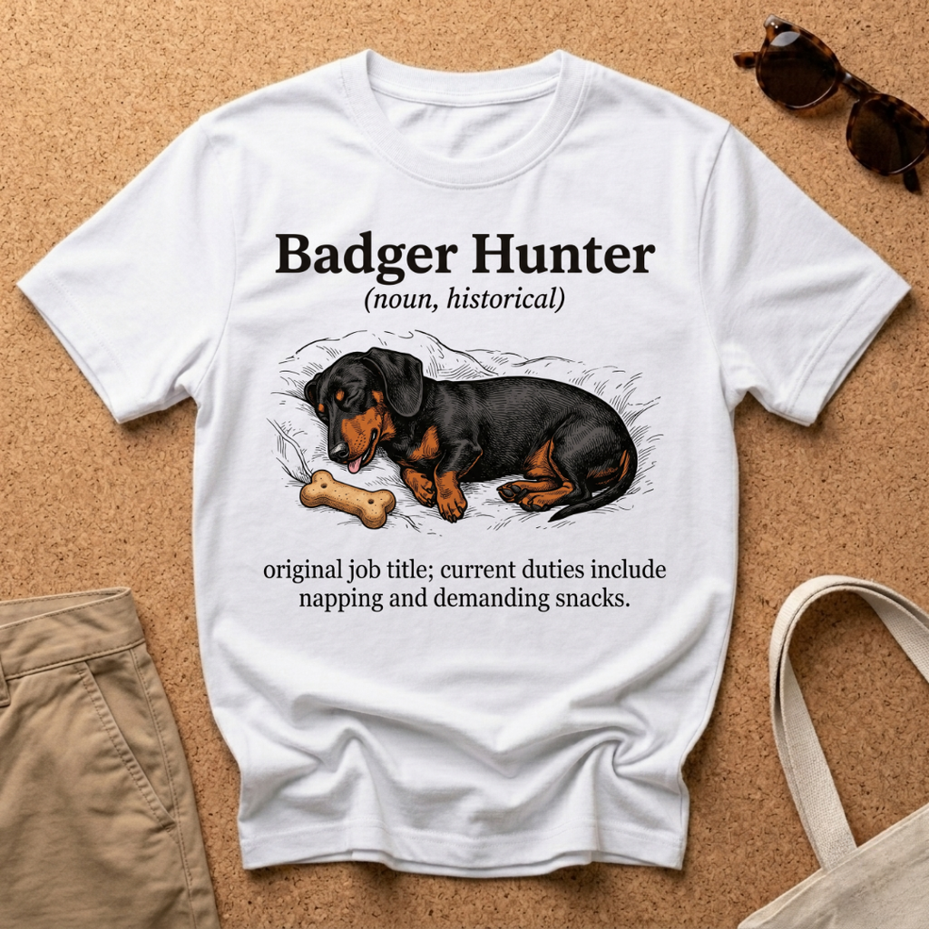 Badger Hunter Noun T-Shirt