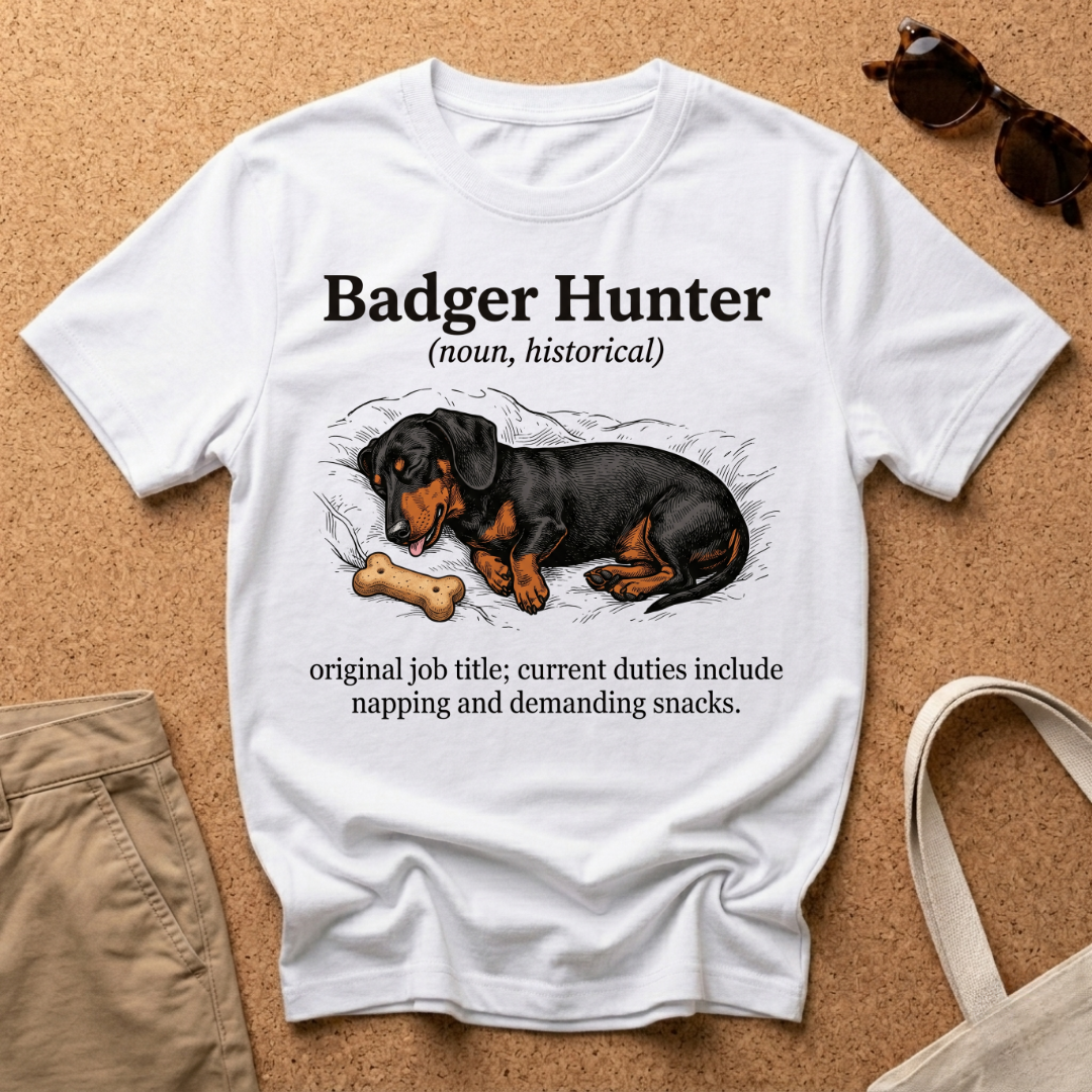 Badger Hunter Noun T-Shirt