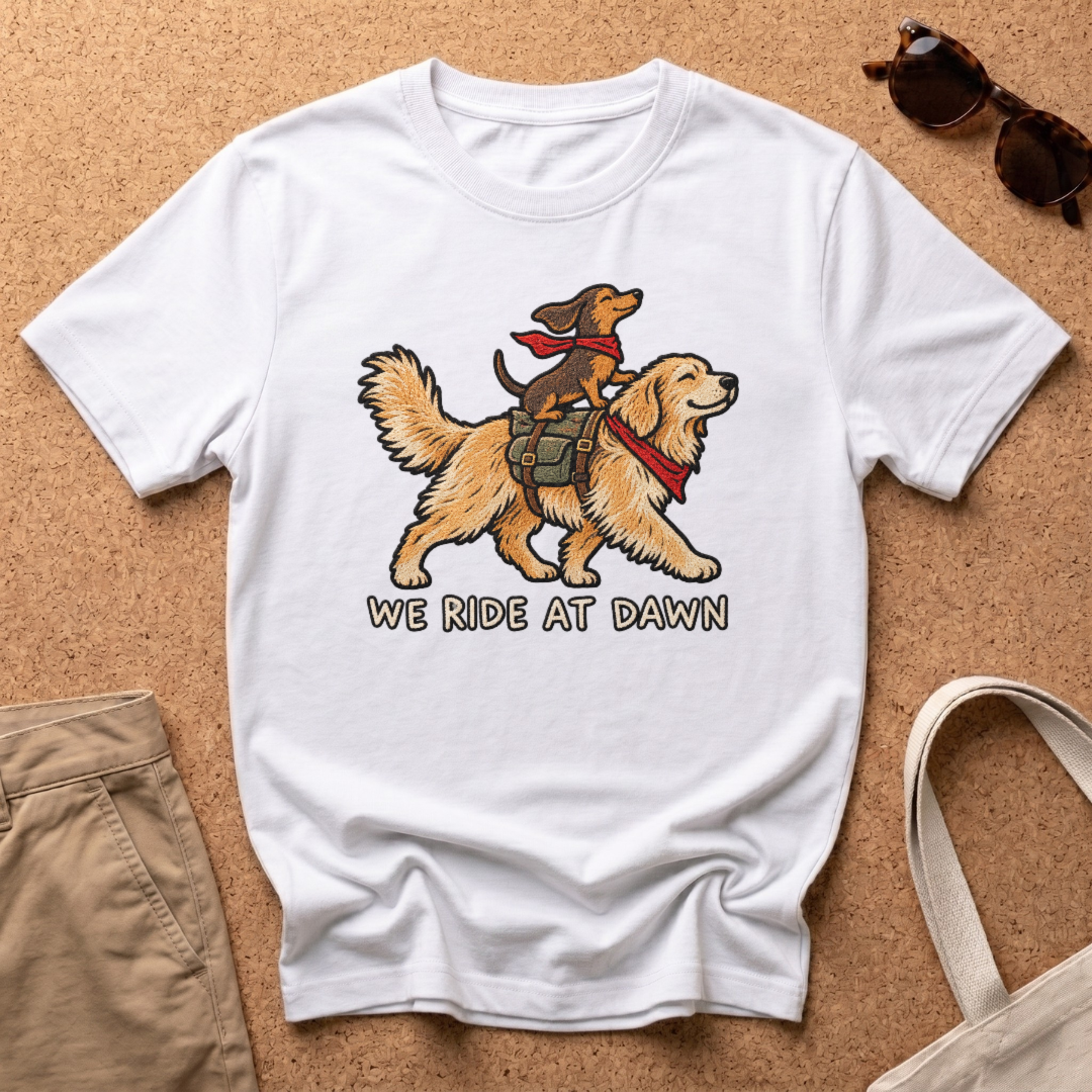 We Ride T-Shirt - White