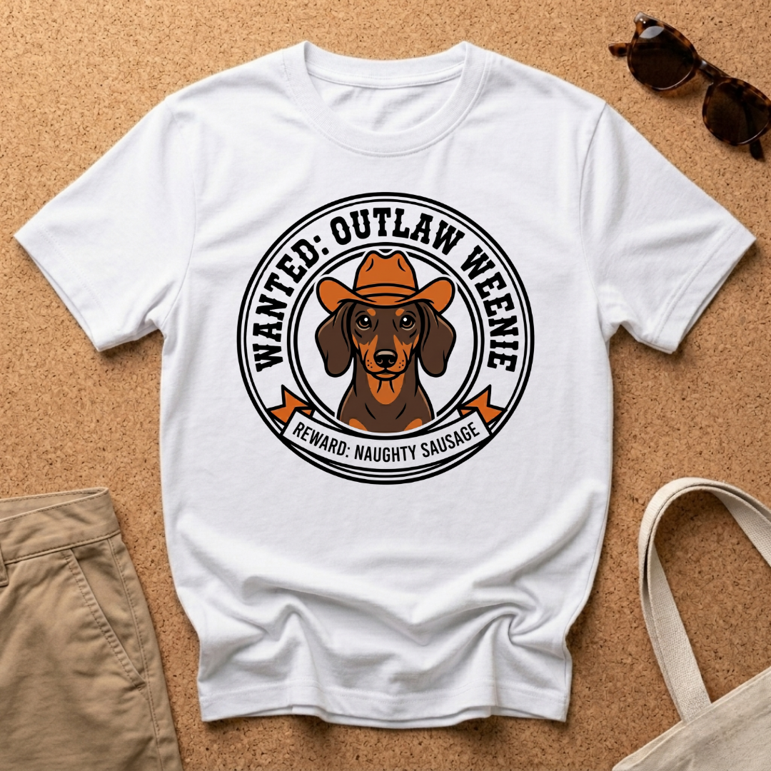 Wanted Outlaw Weenie T-Shirt