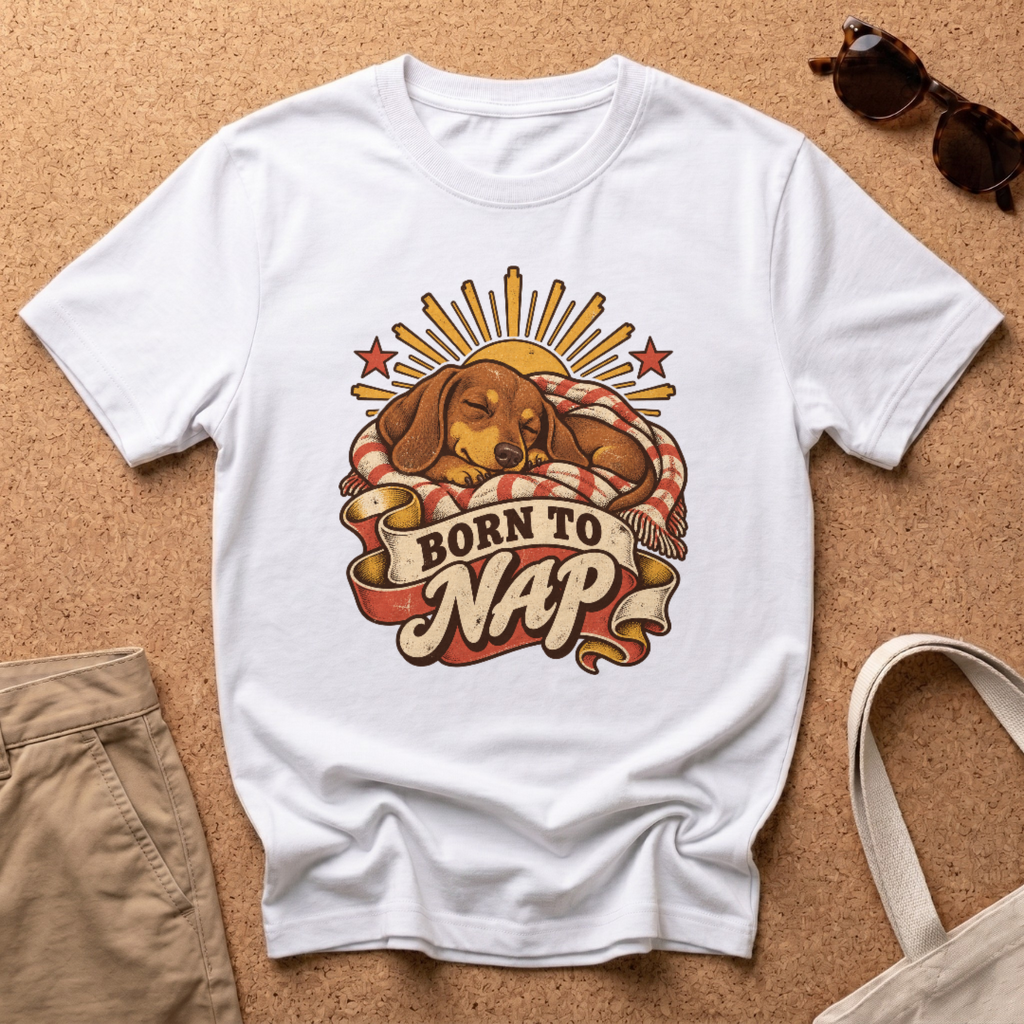 Born to Nap T-Shirt - White