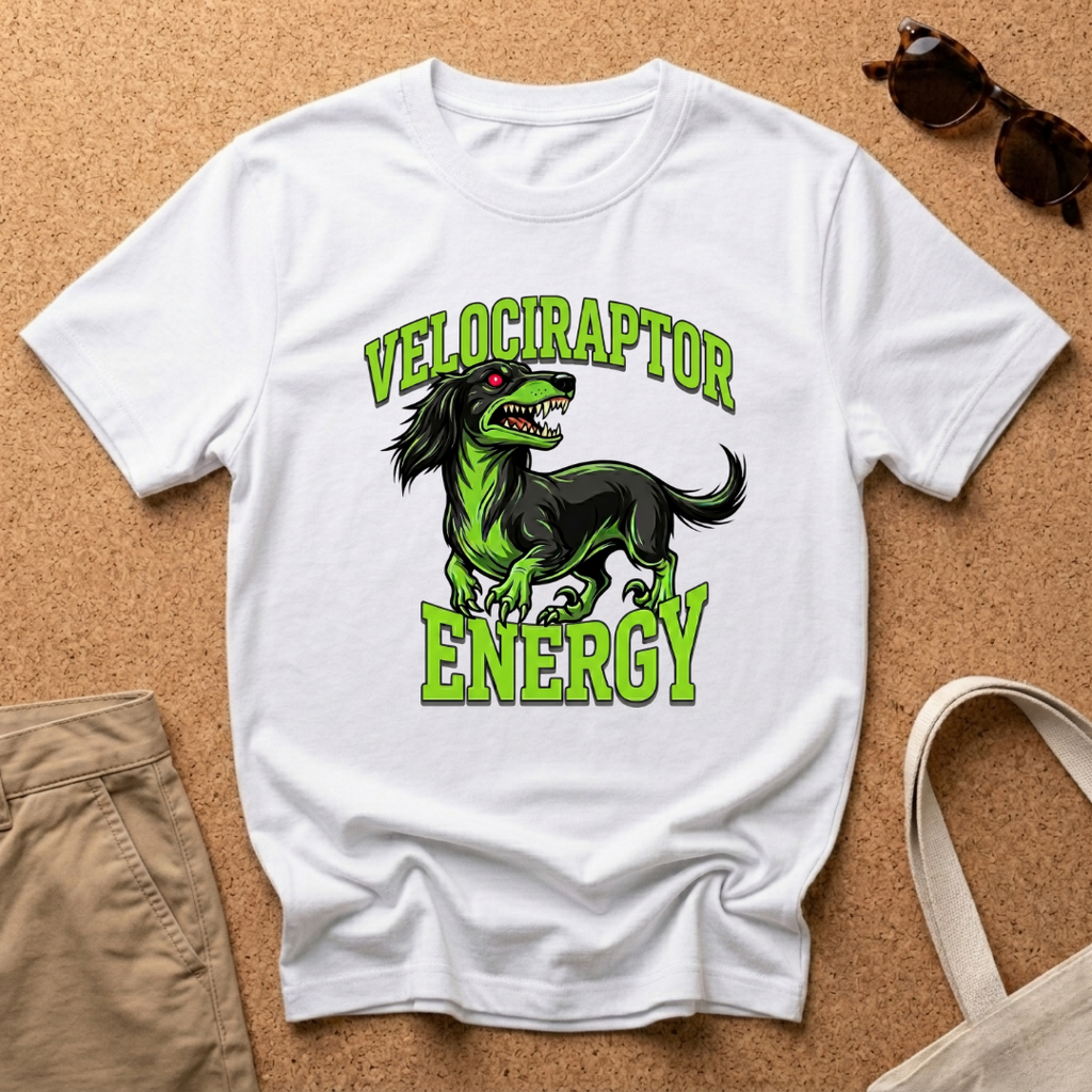 Velociraptor Energy T-Shirt