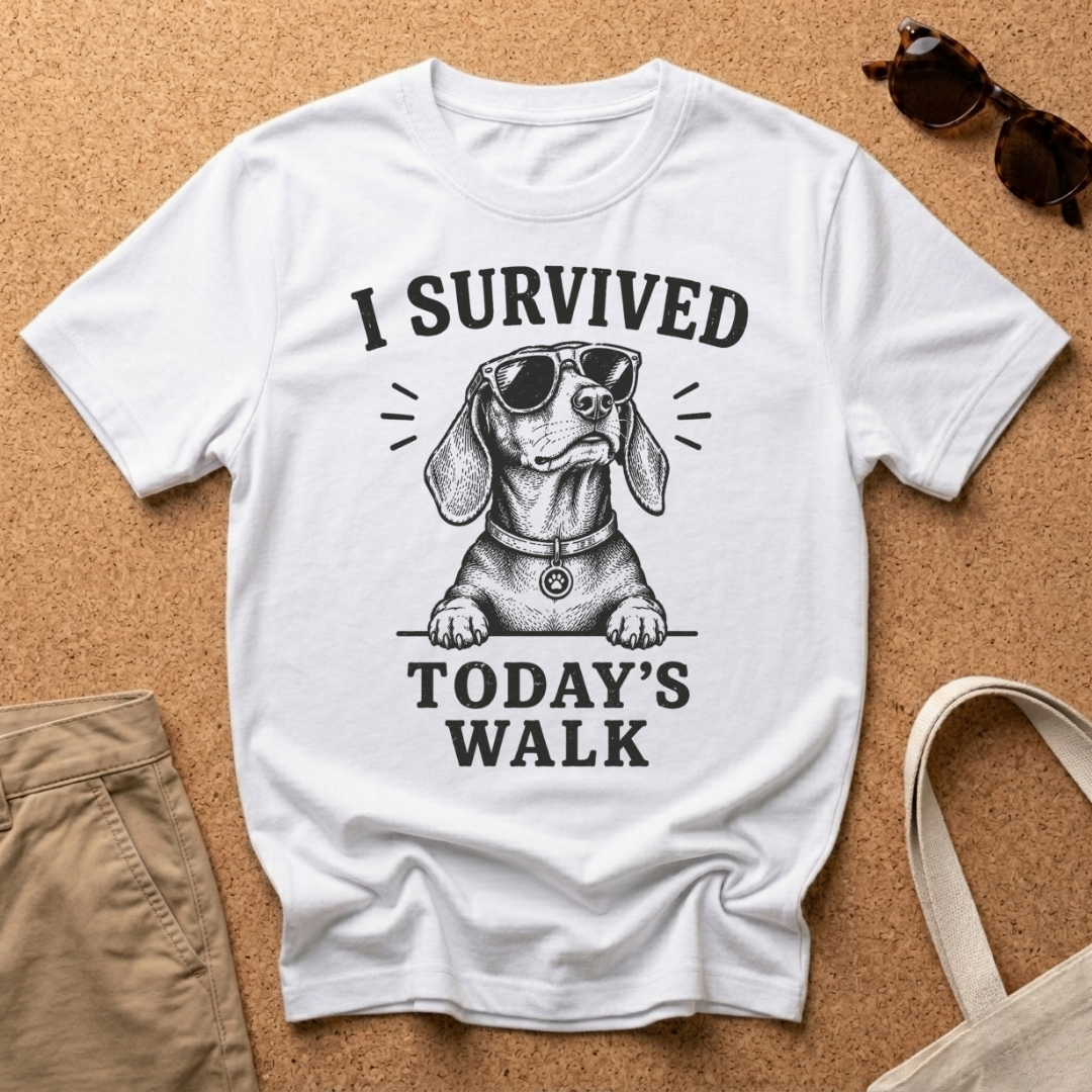 I Survived Today's Walk T-Shirt