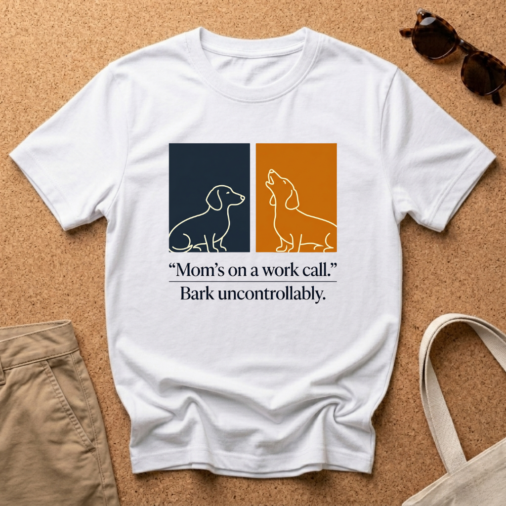 Bark Uncontrollably Duo T-Shirt