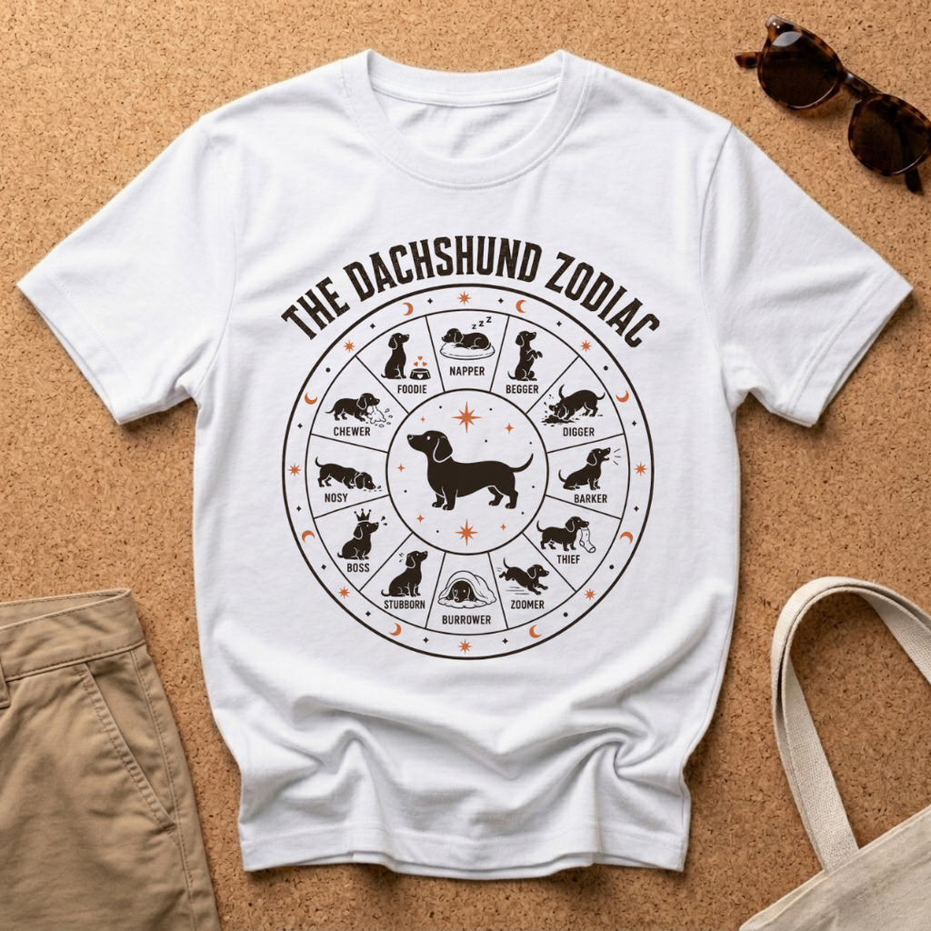 Dachshund Zodiac T-Shirt