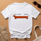 Long Story Short Long Dog T-Shirt