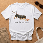 Here for the Snacks T-Shirt
