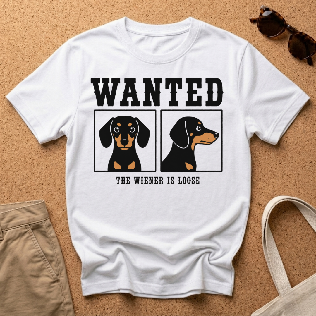 Wanted Dachshund T-Shirt