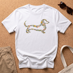 Floral Dach T-Shirt - White