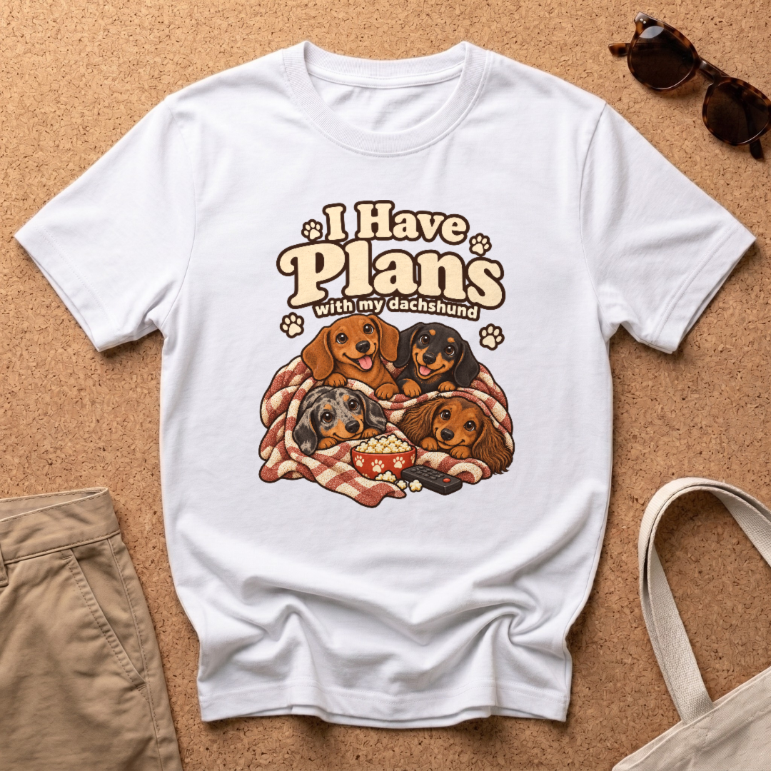 I Have Plans T-Shirt - White