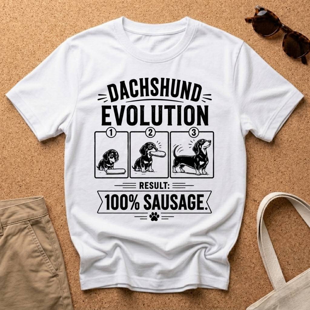 Dachshund Evolution S T-Shirt