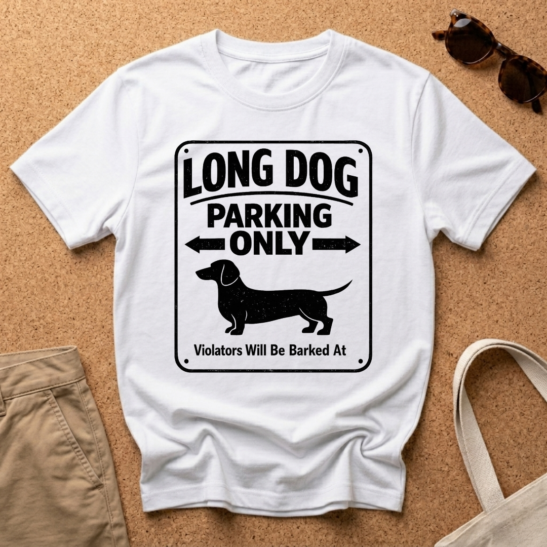 Long Dog Parking T-Shirt