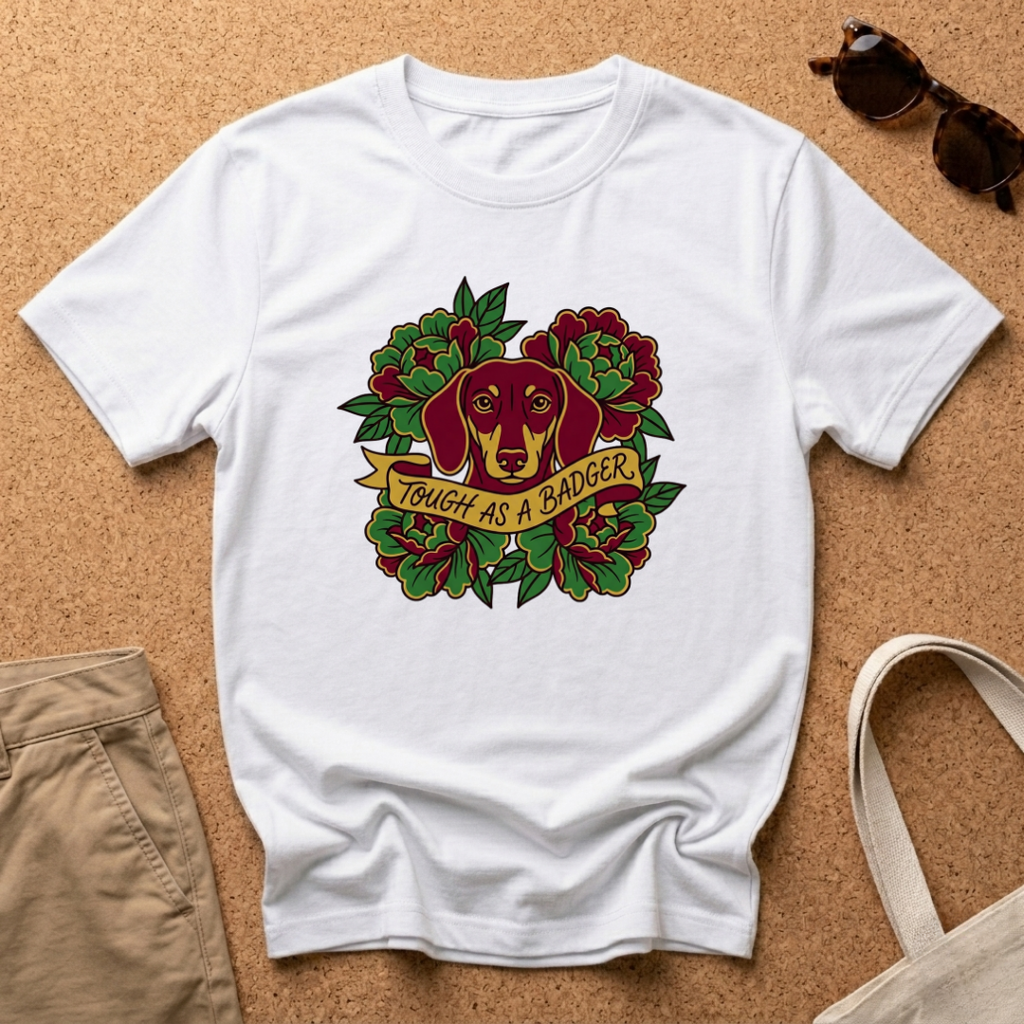 Tough As A Badger T-Shirt