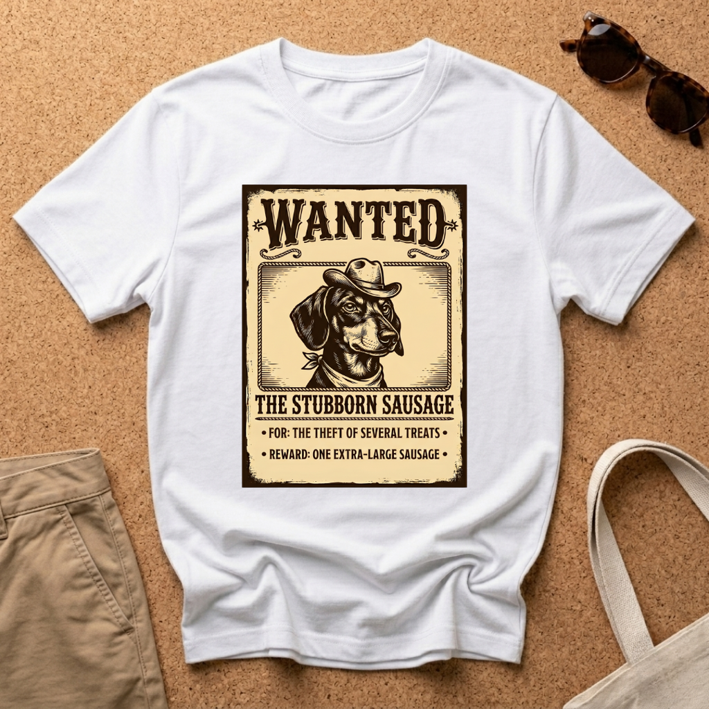 Wanted Stubborn Sausage T-Shirt