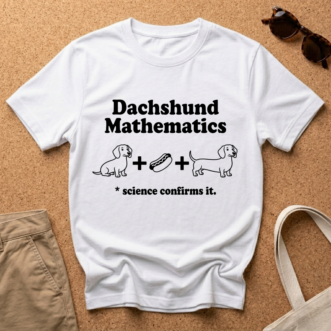 Dachshund Mathematic T-Shirt