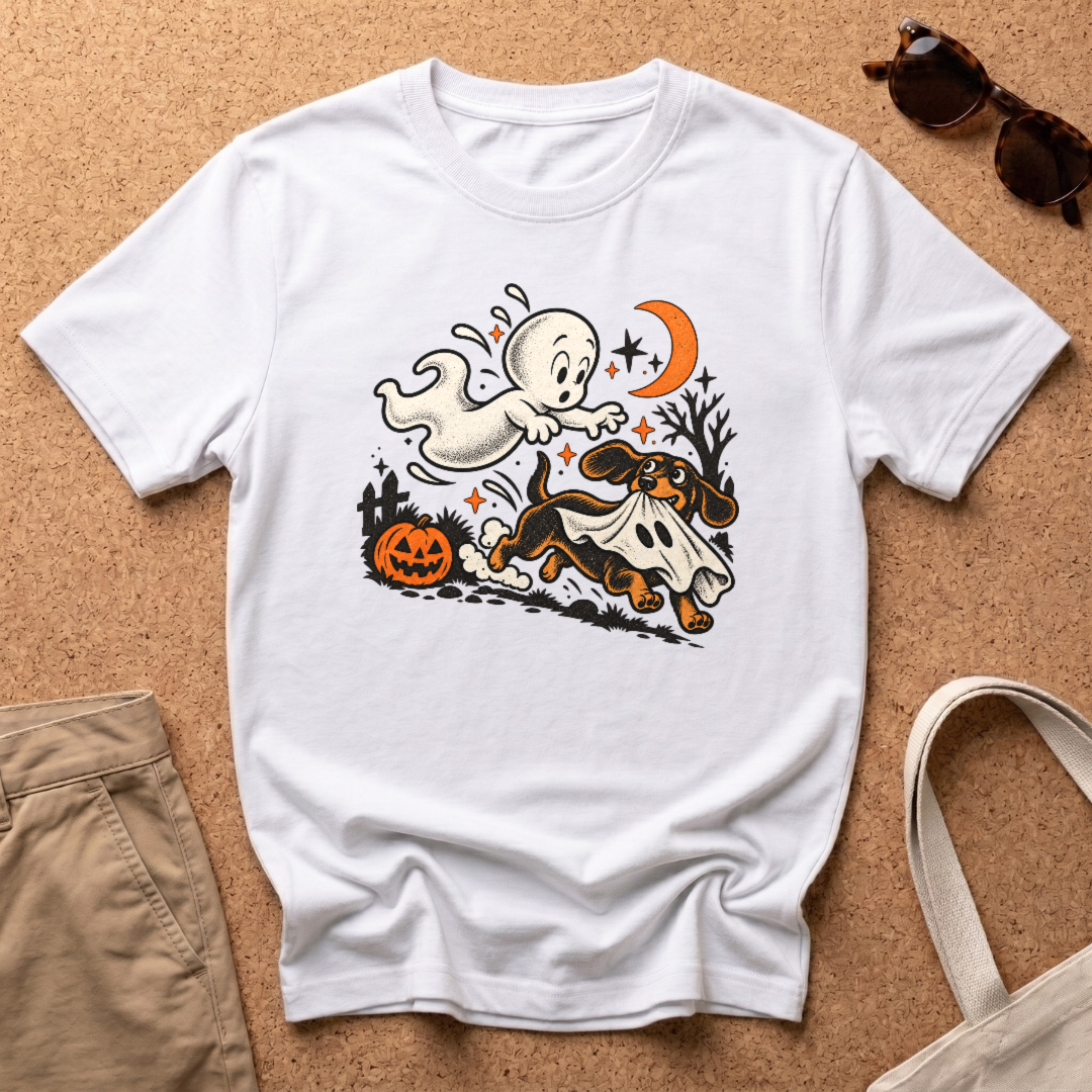 Ghost Chase T-Shirt - White