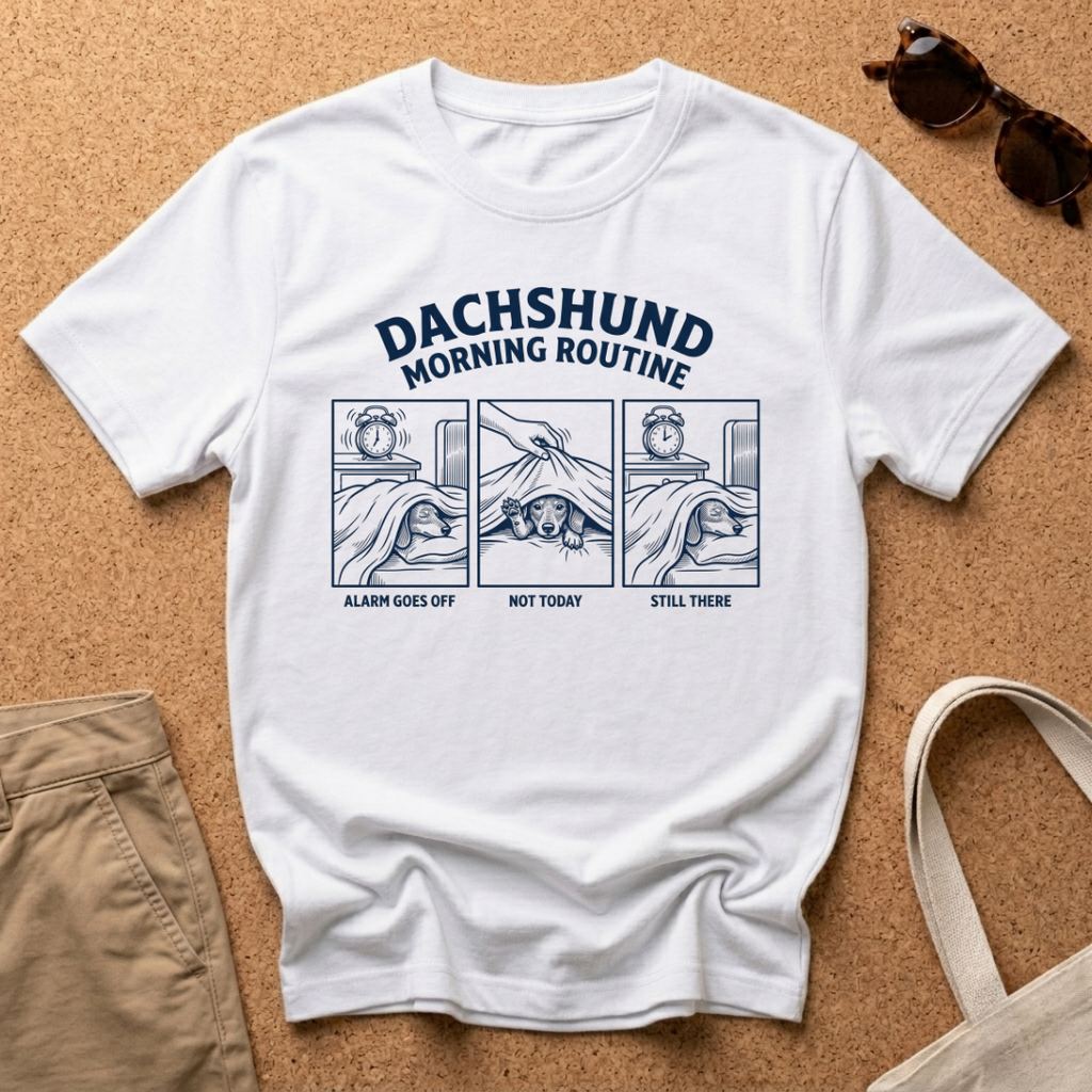 Dachshund Morning T-Shirt