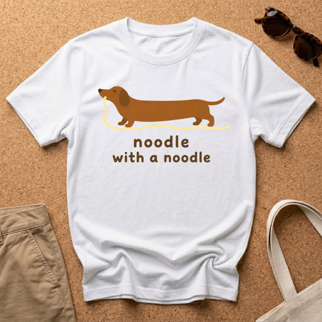 Noodle with a Noodle T-Shirt