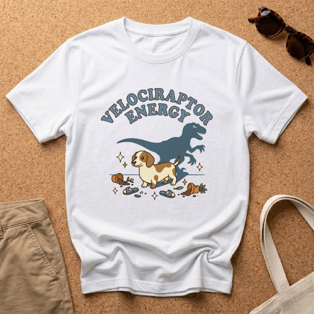 Velociraptor Shadow T-Shirt