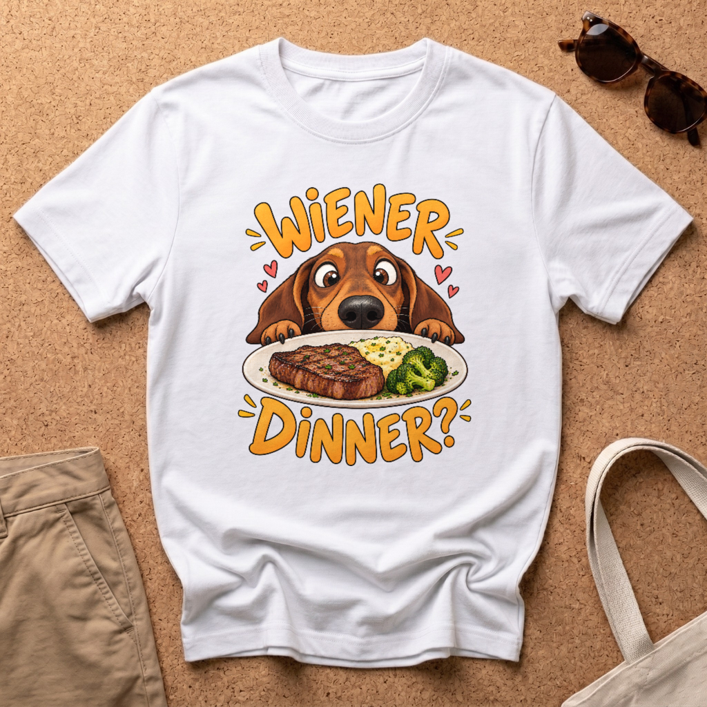 Wiener Dinner T-Shirt - White