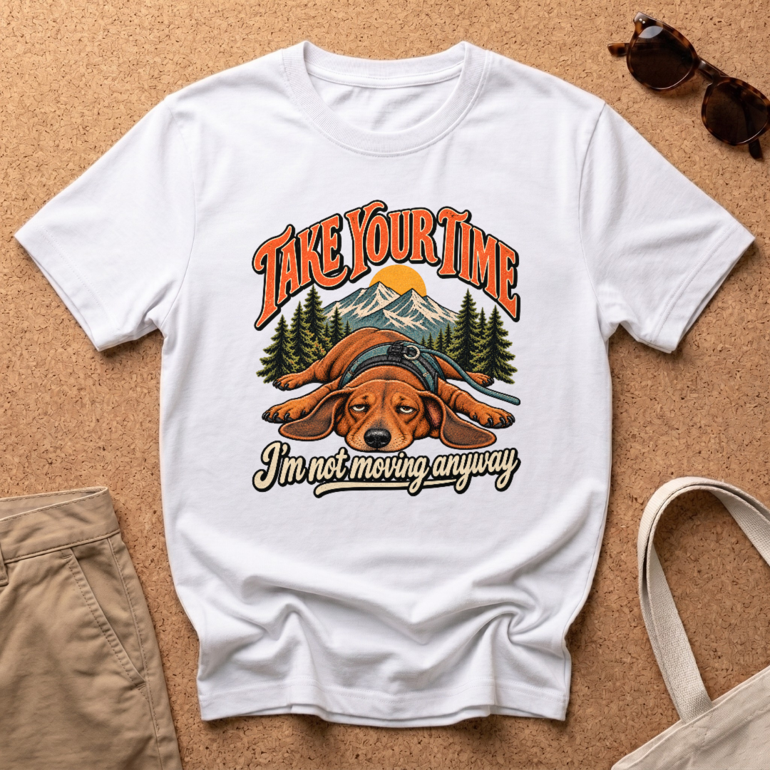 Take Your Time T-Shirt - White