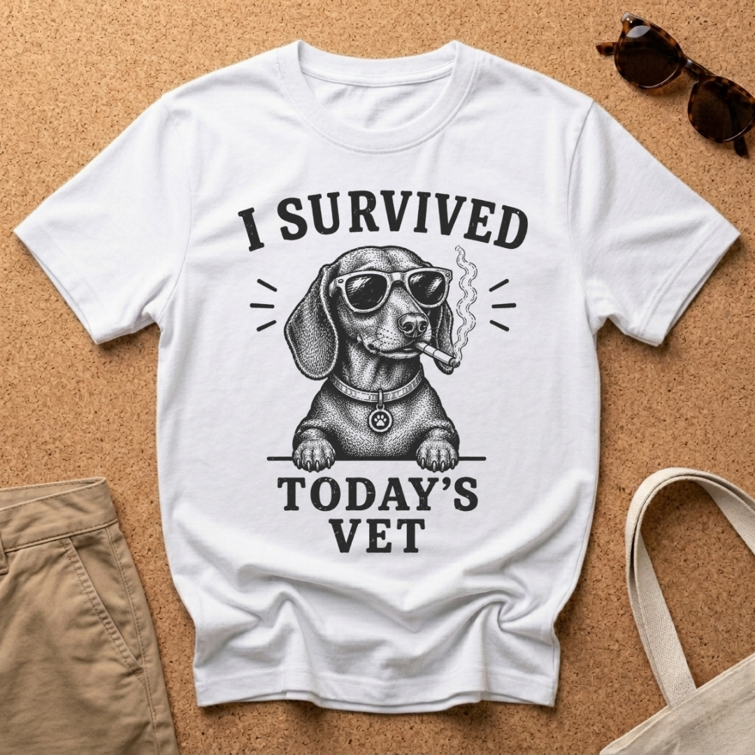 I Survived Today's Vet T-Shirt