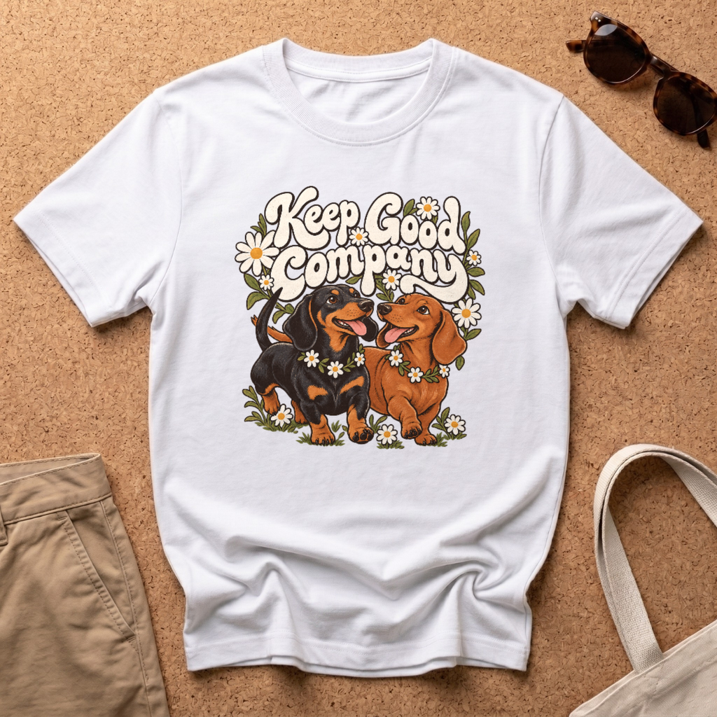 Keep Good Company T-Shirt - White