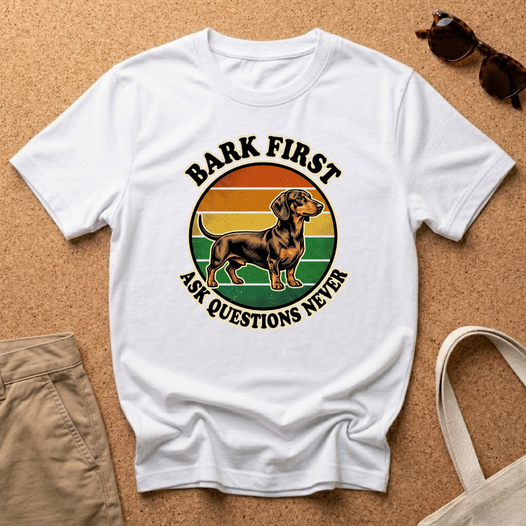 Bark First Retro T-Shirt