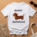 Dashin Dachshund Windy T-Shirt