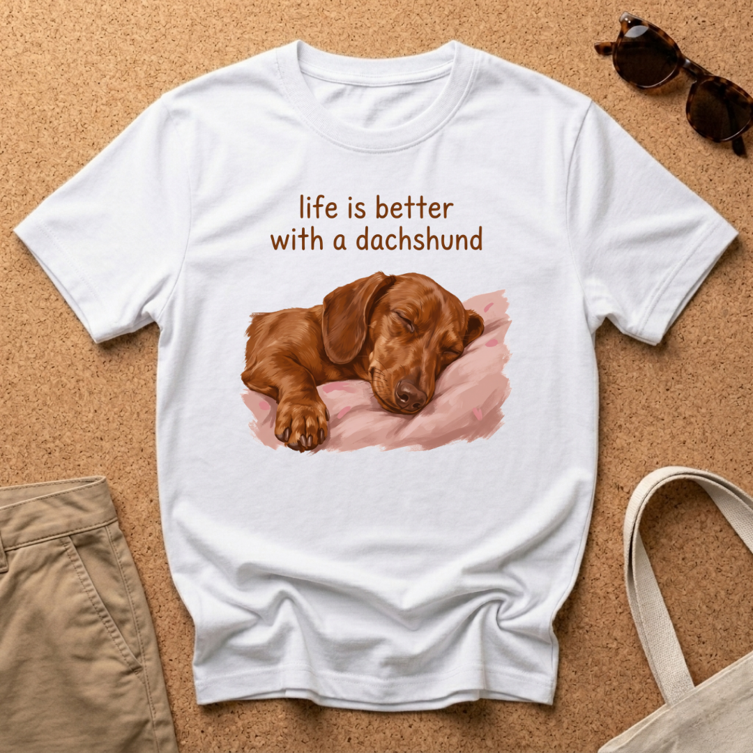 Better With Dachshund T-Shirt