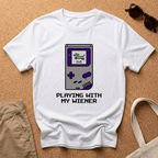 Playing With My Wiener Game T-Shirt