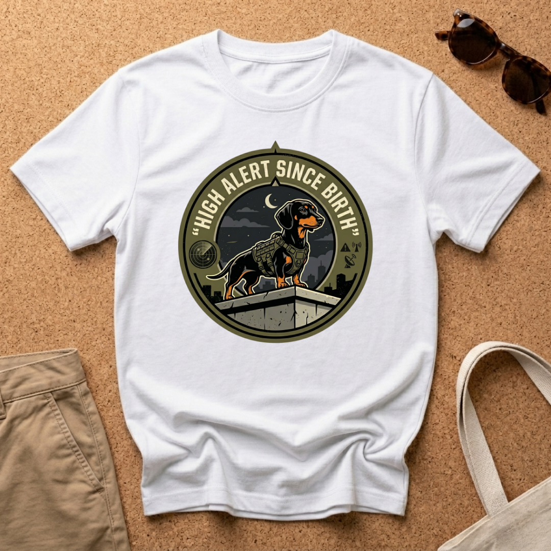 High Alert Since Birth T-Shirt