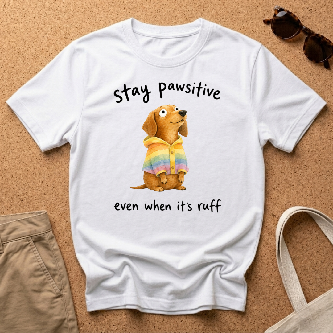 Stay Pawsitive V2 T-Shirt