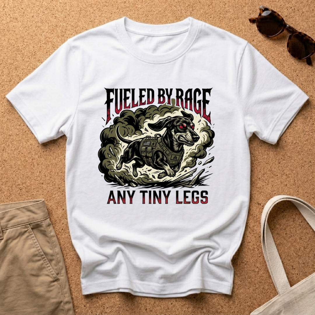 Fueled By Rage Any Tiny Legs T-Shirt